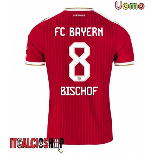 Bayern Munich Tom Bischof #8 Prima Maglia 2026-27 Manica Corta
